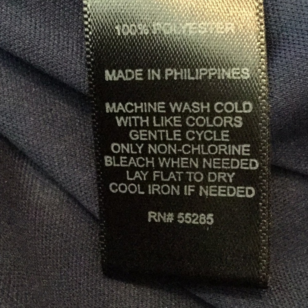 Express navy and pink spaghetti strap maxi dress - Picture 8 of 8